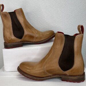 Bed Stu Nandi Chelsea Boots Women’s 8 Tan Rustic Leather